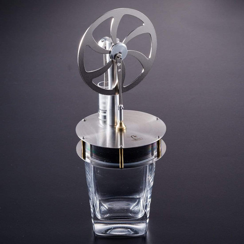Low Temperature Stirling Engine Solar Energy DIY All-metal Stem Steam Model Kit - stirlingkit
