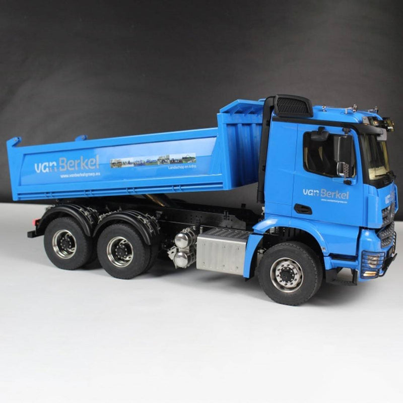 LXY RC 1/14 RC Hydraulic 6x6 Dump Truck Engineering Model 3-speed Gearbox - stirlingkit