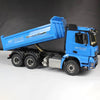 LXY RC 1/14 RC Hydraulic 6x6 Dump Truck Engineering Model 3-speed Gearbox - stirlingkit