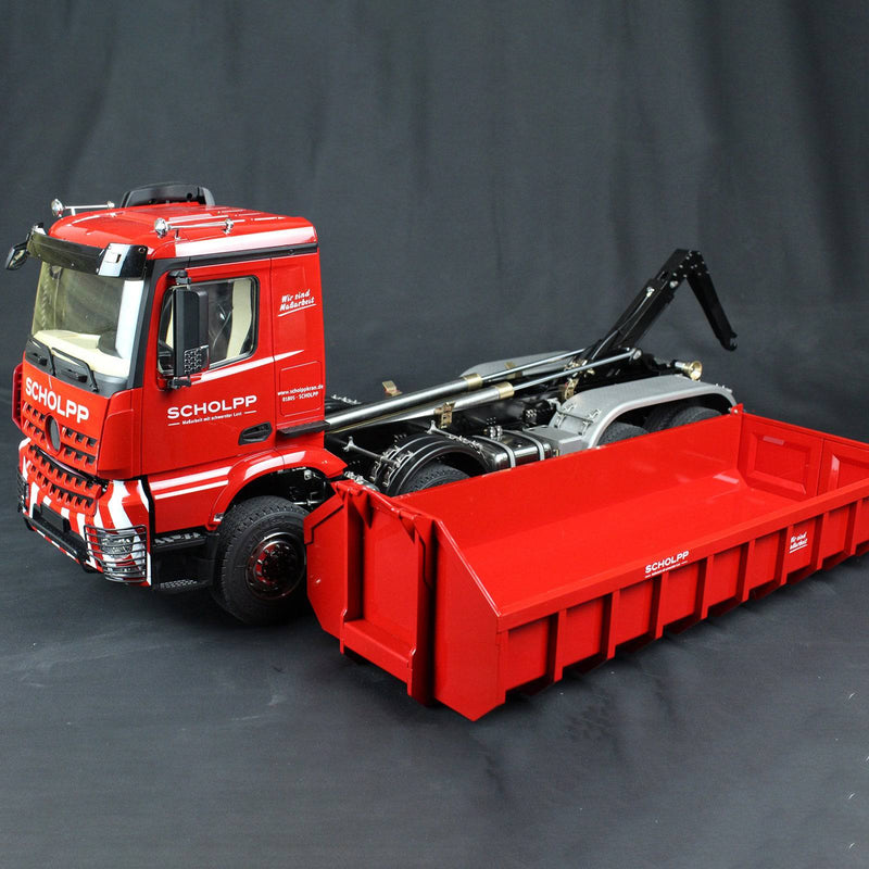 LXY RC 1/14 RC Hydraulic 8*8 Dump Truck Engineering Machinery Vehicle Model Three-Speed Gearbox - stirlingkit