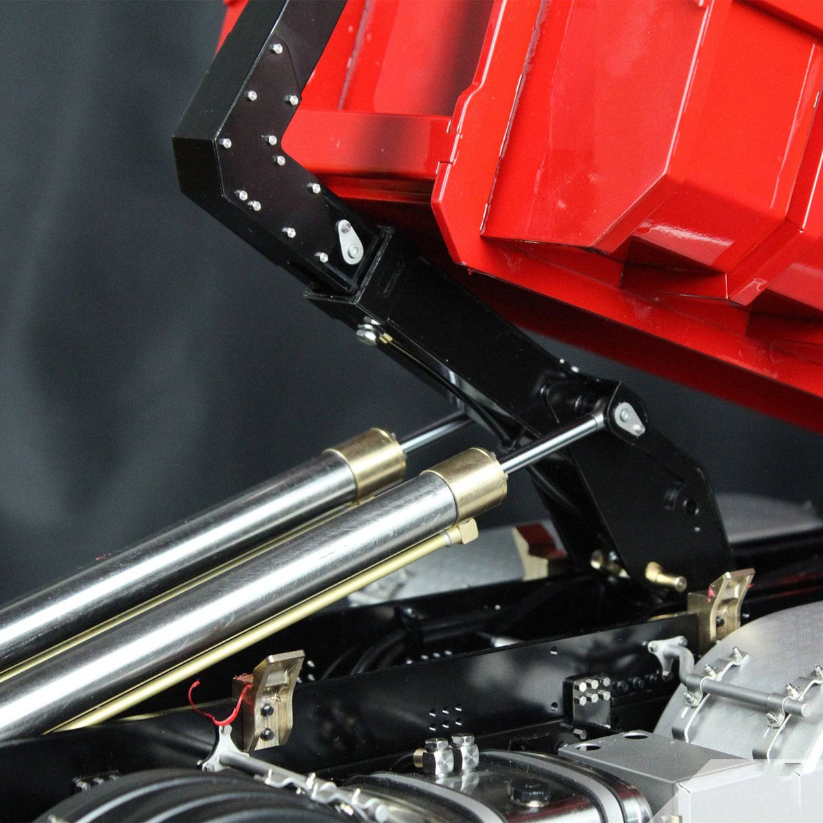 LXY RC 1/14 RC Hydraulic 8*8 Dump Truck Engineering Machinery Vehicle Model Three-Speed Gearbox - stirlingkit