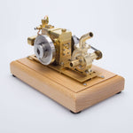 M12 Mini OHV Pushrod Gasoline Model Engine with Impeller Water Pump P70 - stirlingkit