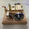 M12C Mini Gasoline 3.2cc Water Cooled 2-Cylinder 4 Stroke Petrol Engine Model Desktop Toy - stirlingkit