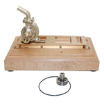 M16 Wooden Base with Water Pump Upgrade Kit for M16C Mini Vertical Gasoline Engine - stirlingkit