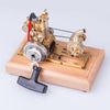 M16C Air-cooled Single-cylinder 4-strokes Mini Vertical Gasoline Speed-controlled IC Engine Model with Water Vane Pump - stirlingkit