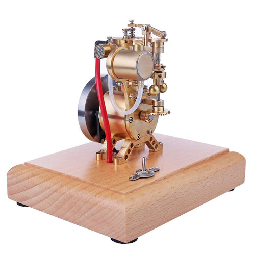 M19 1.6cc SAM Hit and Miss Vertical 4 Stroke Mini Gasoline ICE Engine with Flyball Governor - stirlingkit