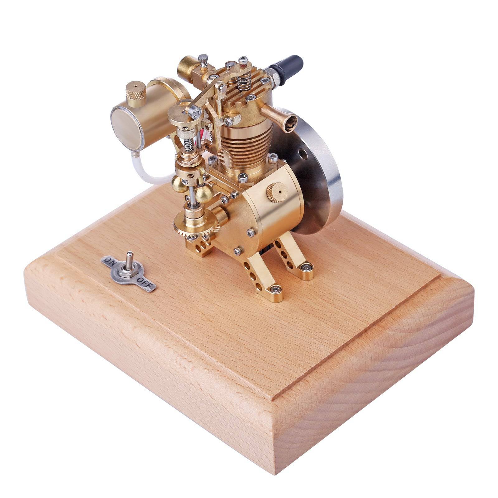 M19 1.6cc SAM Hit and Miss Vertical 4 Stroke Mini Gasoline ICE Engine ...