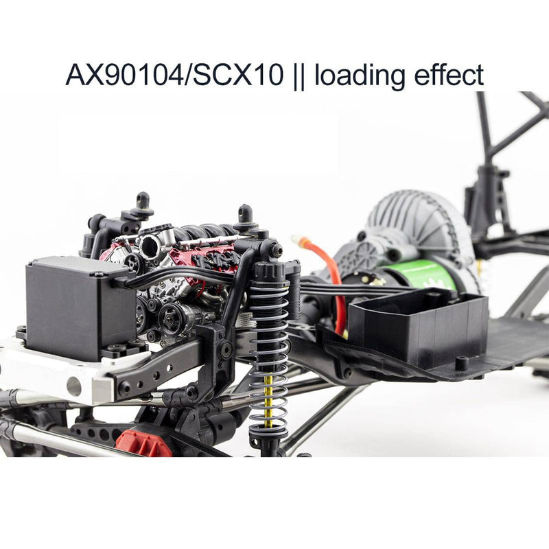 MAD RC V8 Engine Bracket for AX90104 SCX10Ⅱ Model Car - Stirlingkit