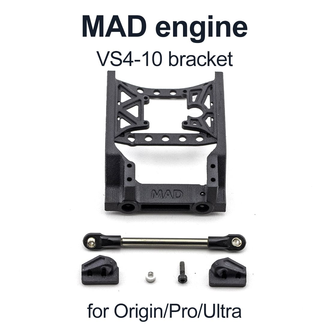 MAD RC V8 Engine Mount Bracket for VS4-10 Pro/Ultra Model Cars - stirlingkit
