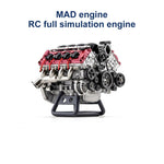 MAD RC DIY V8 Engine Model Kit for Capra VS4-10 Pro - Build Your Own V8 Engine That Works - stirlingkit