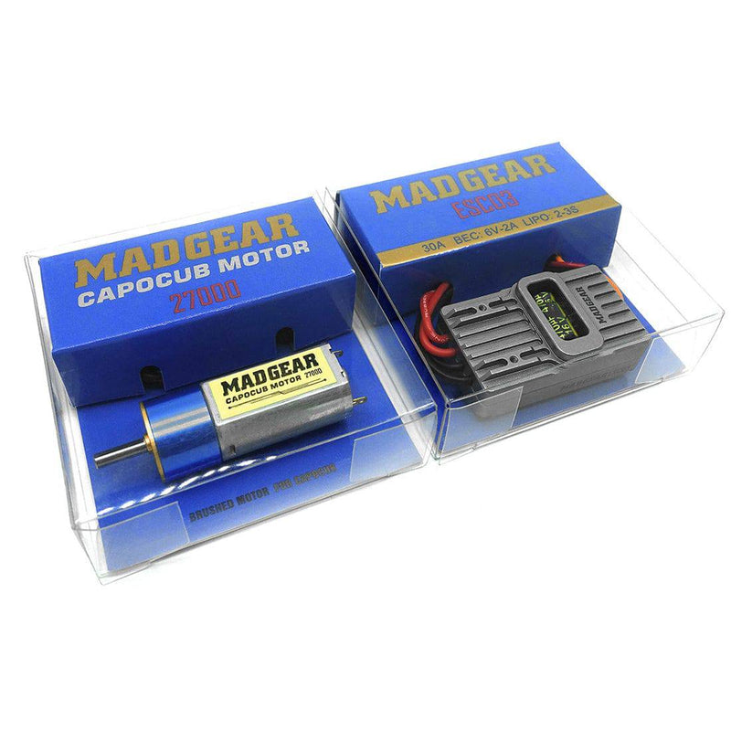 MAGGEAR 27000 Motor 30A ESC Kit CAPO CUB2 1:18 RC Car OP Upgrade - stirlingkit