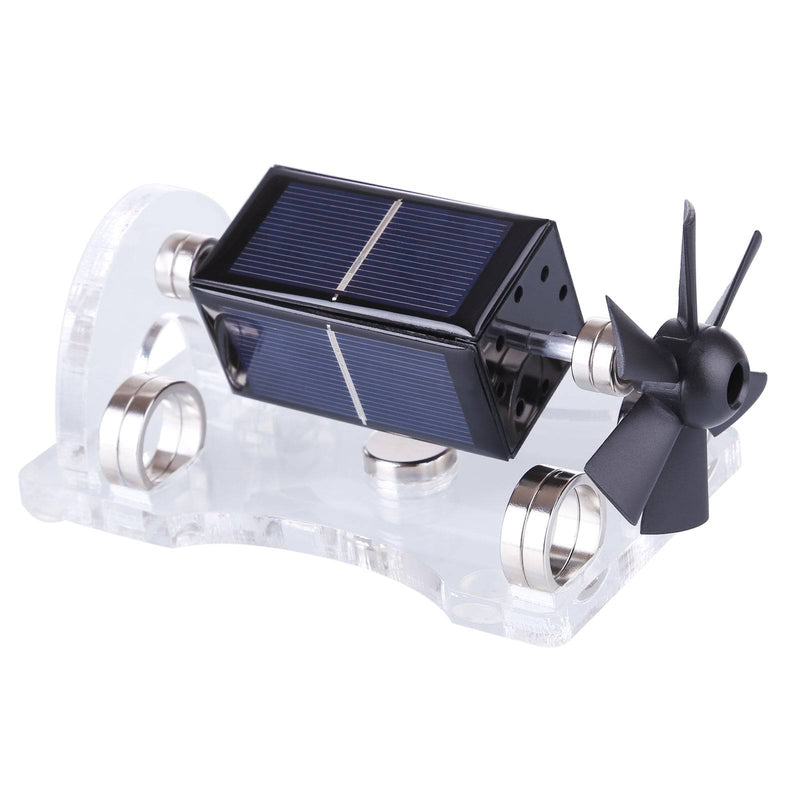 Magnetic Levitating Solar Motor With Fan Blade Model Free Energy Science Educational Toys - stirlingkit