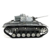 MATO 1:16 WWII German Panzer III Full Metal Remote Control Military Tank Model -  Shot Version - stirlingkit