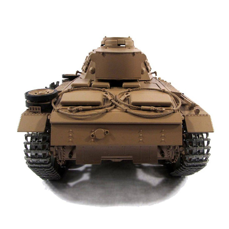 MATO 1:16 WWII German Panzer III Full Metal Remote Control Military Tank Model -  Shot Version - stirlingkit