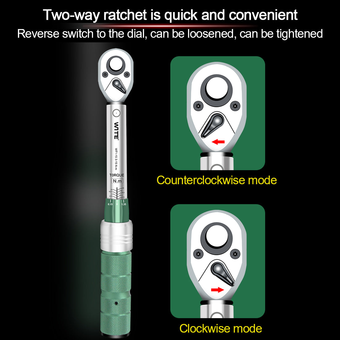 Mechanical Adjustable Torque Wrench Set Model Engine Tools - stirlingkit