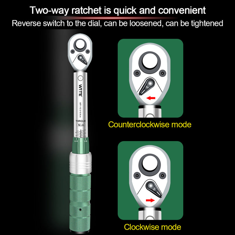 Mechanical Adjustable Torque Wrench Set Model Engine Tools - stirlingkit