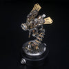 Mechanical Firefly DIY Assembly Model With Rotating Base - stirlingkit