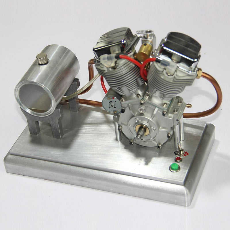 Metal Base for CISON FG-VT9 9cc V-twin V2 Engine - stirlingkit