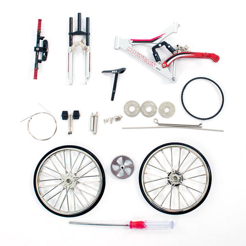 Metal DIY Assembly Bicycle Model Simulated Decoration Bike Model - FS-00150 - stirlingkit