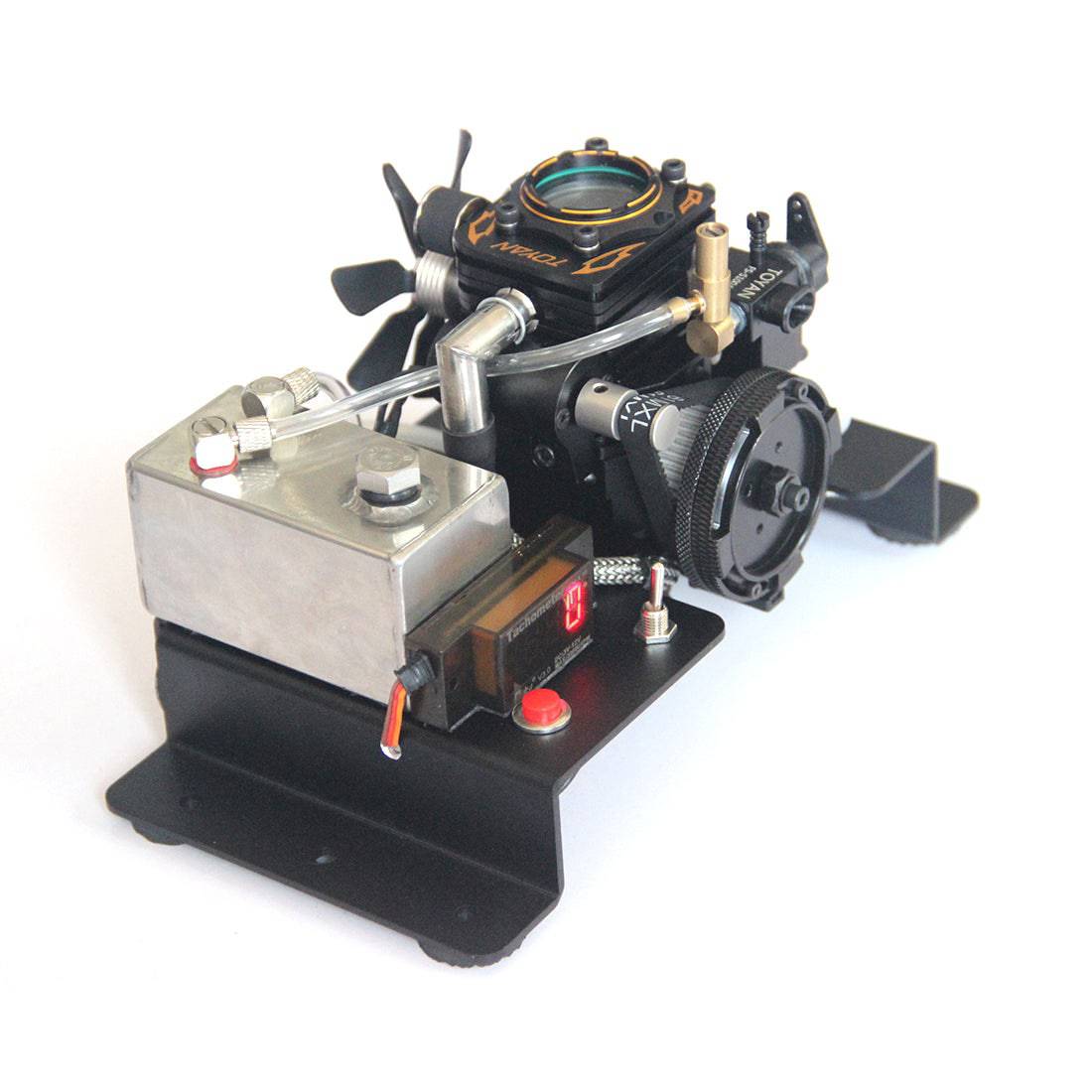 Enginebase Part Metal Engine Base for Toyan FS-S100AT See-through RC Engine - Stirlingkit