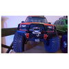 Metal Front Bumper with 2 LED Lights Remote Control Electric Winch for 1/10 Traxxas TRX-4 SCX10II 90046 - stirlingkit