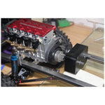Metal Gearbox with Reverse Neutral Forward Gears Transmmsion for Modify Toyan Engine Gasoline Model Car - stirlingkit