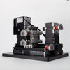 Metal Lathe MachiningTool Assembly Model Kits with Base - stirlingkit