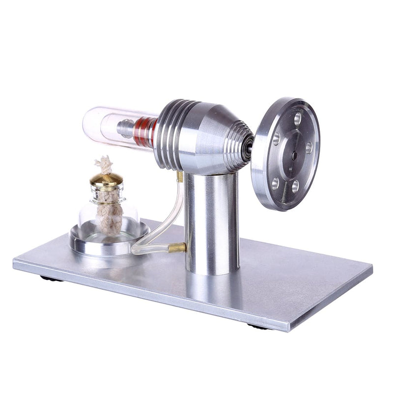 Metal Single Cylinder Stirling Engine Model External Combustion Engine - stirlingkit