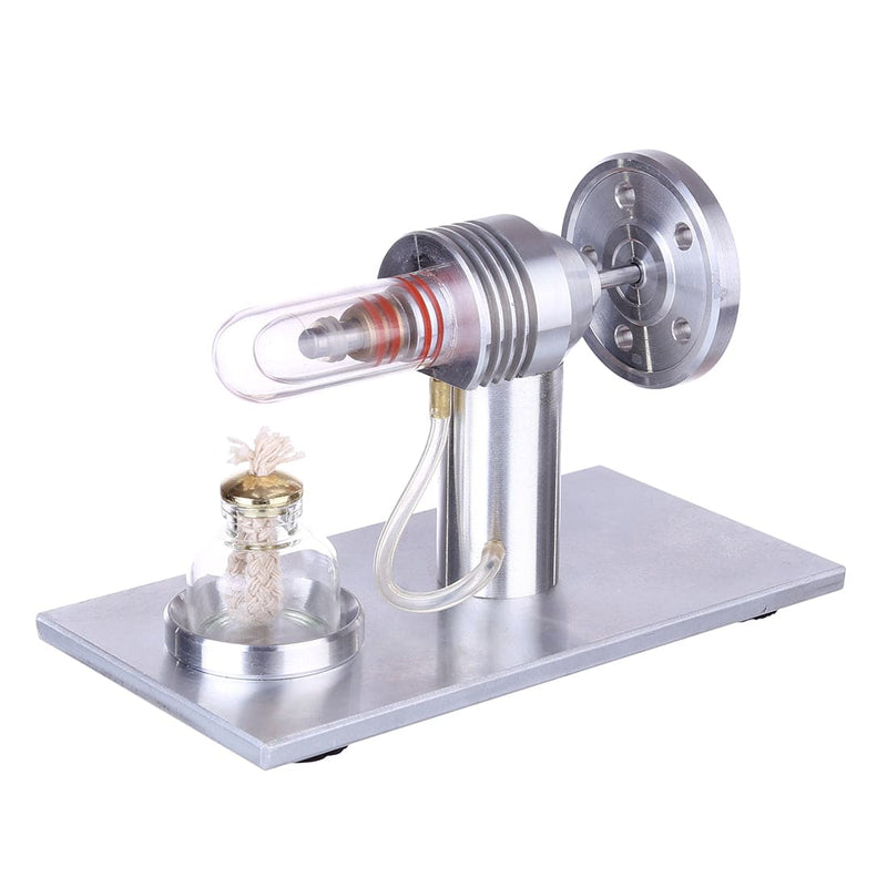 Metal Single Cylinder Stirling Engine Model External Combustion Engine - stirlingkit