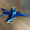 Mini AMX  EPO RC EDF Jet Fighter 500mm Wingspan Hand Throwing Aircraft Plane PNP - Blue - stirlingkit