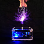 Mini Bluetooth Square Wave Musical 8CM Arc Tesla Coil Experimental Toy with 24V2A Power Supply - stirlingkit