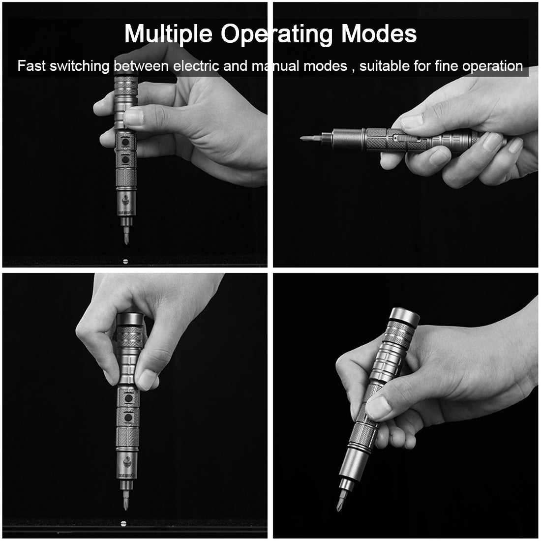 Mini Electric Screwdriver Precision Repair Tool Kit for Model Engine 34-in-1 - stirlingkit