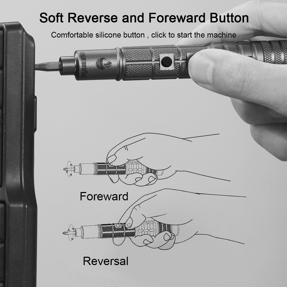 Mini Electric Screwdriver Precision Repair Tool Kit for Model Engine 34-in-1 - stirlingkit