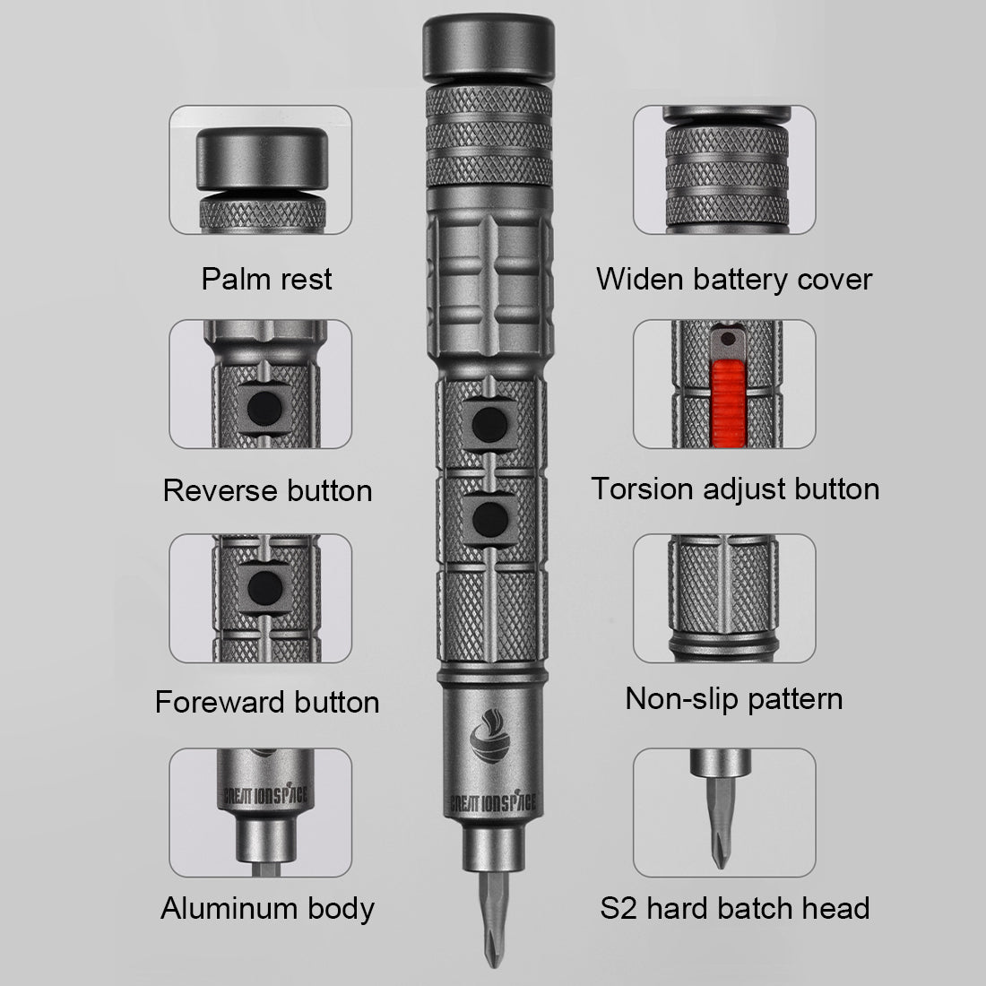 Mini Electric Screwdriver Precision Repair Tool Kit for Model Engine 34-in-1 - stirlingkit