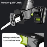 Mini Handheld Electric Chainsaw with 7500mA Battery for Landscaping and Lawn Care - stirlingkit