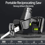 Mini Handheld Electric Chainsaw with 7500mA Battery for Landscaping and Lawn Care - stirlingkit