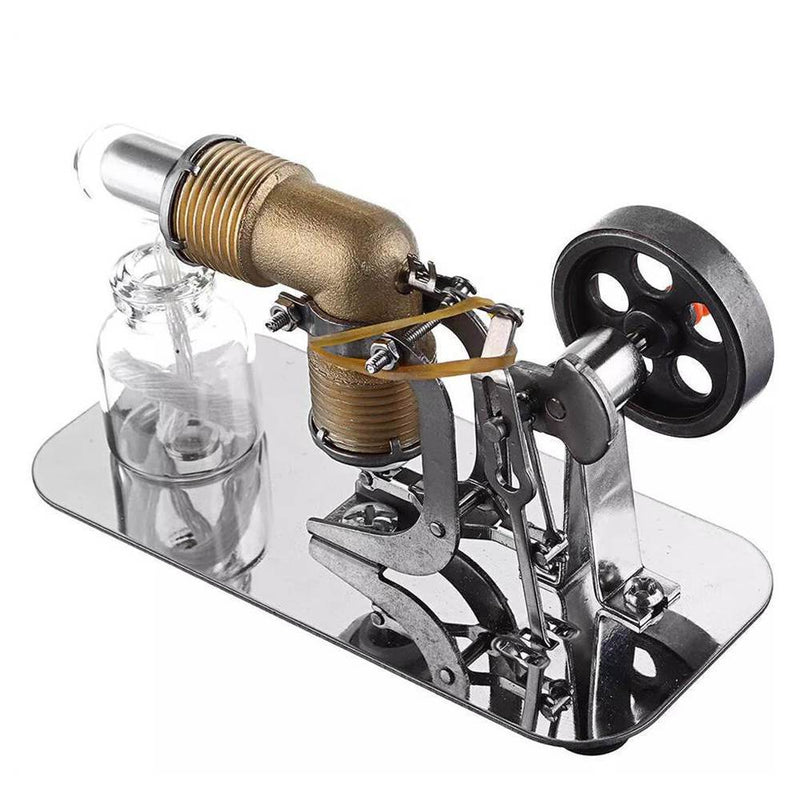 Mini Hot Air Stirling Engine Motor Model Educational Toy Kits Electricity - stirlingkit