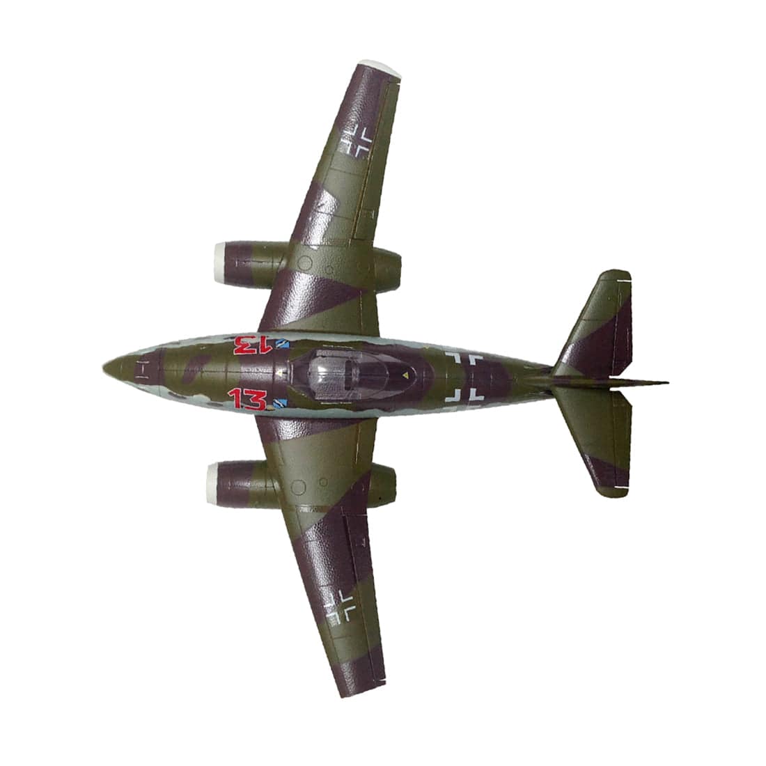 MINI ME-262 PNP RC Aircraft Twin 50mm Bypass Fighter EPO Airplane - Camouflage - stirlingkit