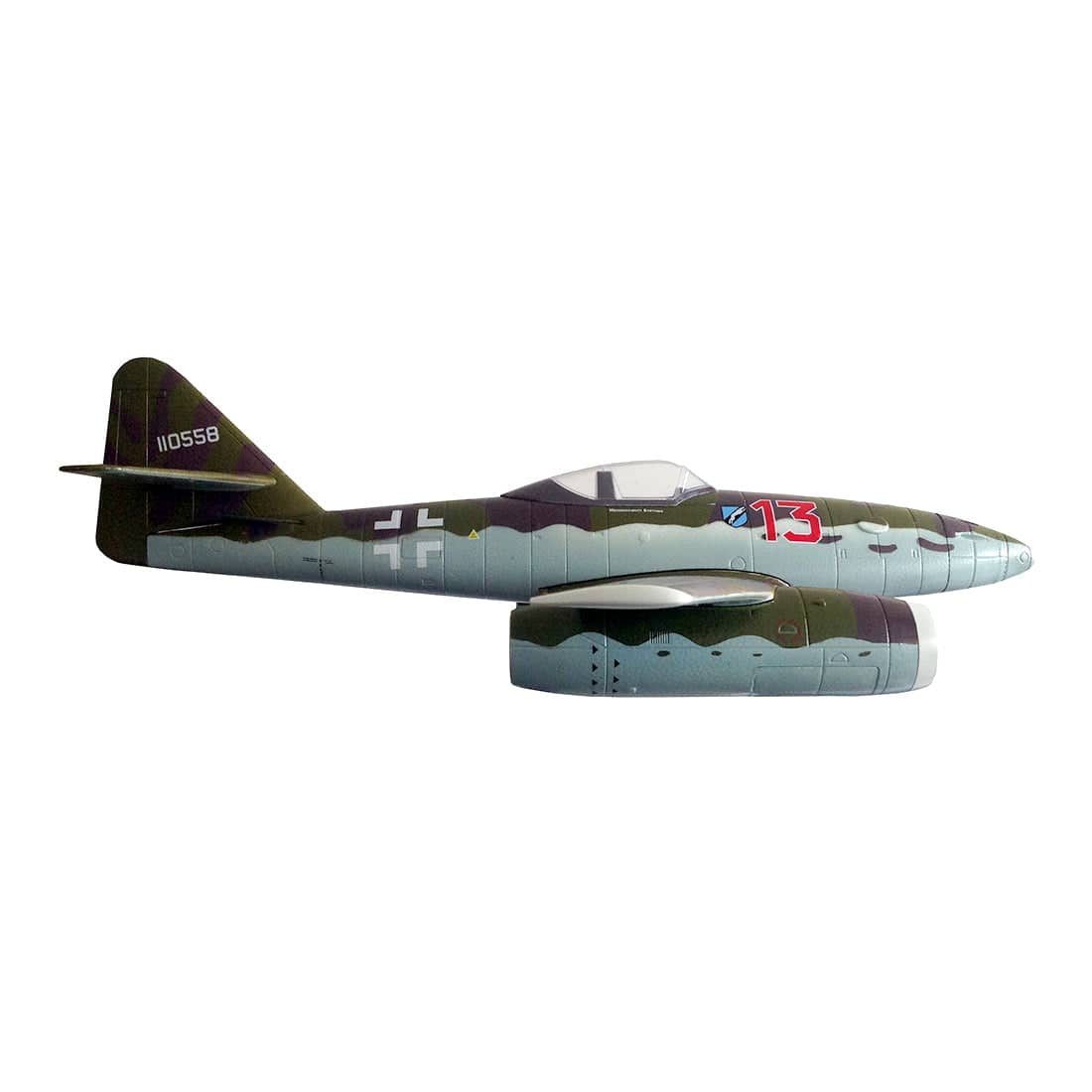MINI ME-262 RTF Twin Bypass 50mm EDF Jet RC Aircraft Fighter EPO Airplane - stirlingkit