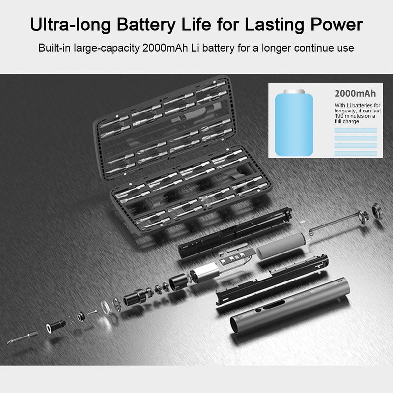 Mini Precision Electric Screwdriver Head Maintenance Tools Set - stirlingkit