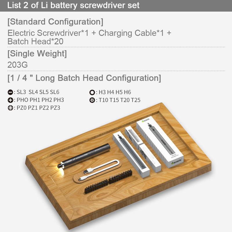 Mini Precision Electric Screwdriver Head Maintenance Tools Set - stirlingkit