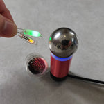 Mini Tesla Coil 2mm Arc Lightning with Neon Bulb Electronic Toy Science Physical Toy - stirlingkit