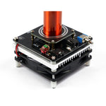 Mini Tesla Coil Plasma Speaker Music with 220V to 24V Power Supply - US Plug - stirlingkit