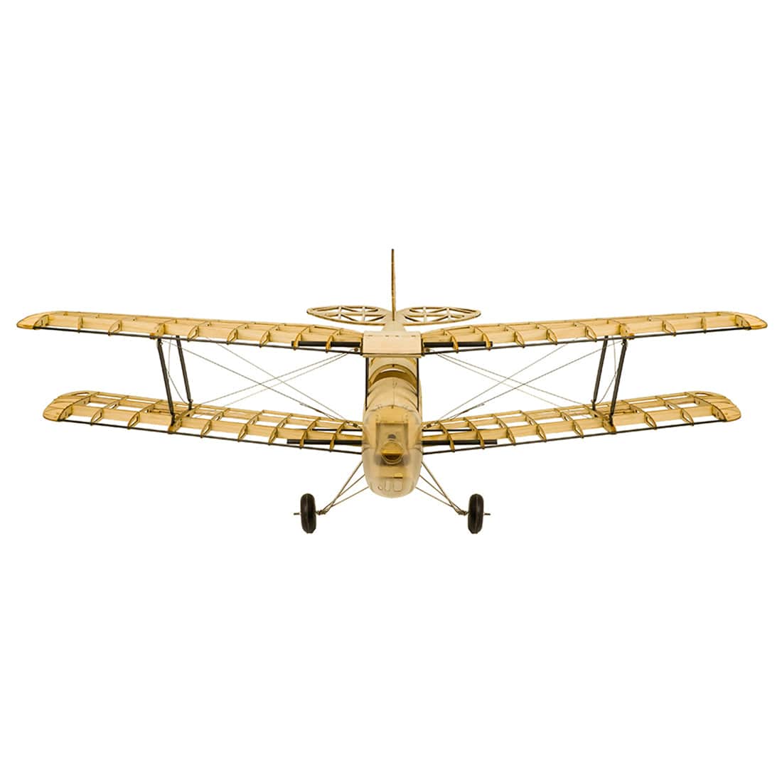 Mini Tiger Moth Balsa Wood Trainer Plane RC Airplane 980mm Wingspan KIT - stirlingkit