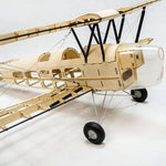 Mini Tiger Moth Balsa Wood Trainer Plane RC Airplane 980mm Wingspan KIT - stirlingkit