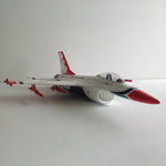 Mini White F16 RTF Fighter Hand Throwing EPO Bypass Aircraft - stirlingkit