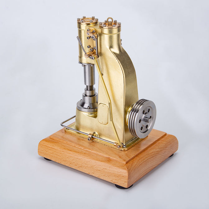 Miniature Blacksmith Air Power Hammer Model for Forging Machine Operator Collection - stirlingkit