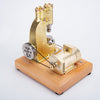 Miniature Blacksmith Air Power Hammer Model for Forging Machine Operator Collection - stirlingkit