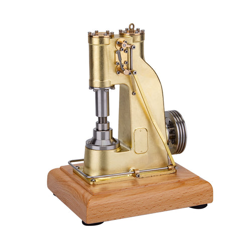 Miniature Blacksmith Air Power Hammer Model for Forging Machine Operator Collection - stirlingkit