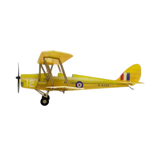 MinimumRC Tigermoth 4CH RC Biplane Mini Fixed-Wing Airplane Model Toy - stirlingkit